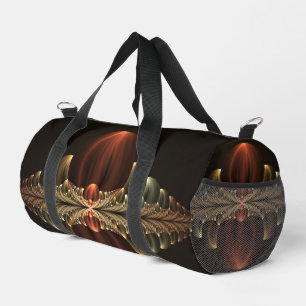 Fantasy Construction Shiny Abstract Fractal Art Duffle Bag