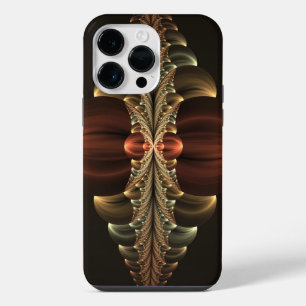 Fantasy Construction Shiny Abstract Fractal Art iPhone 14 Pro Max Case
