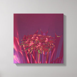 Fantasy Coral And Abstract Art Canvas Print