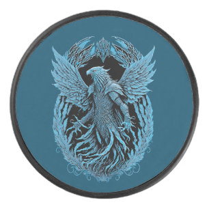 Fantasy Creature   Mediaeval Eagle Hockey Puck