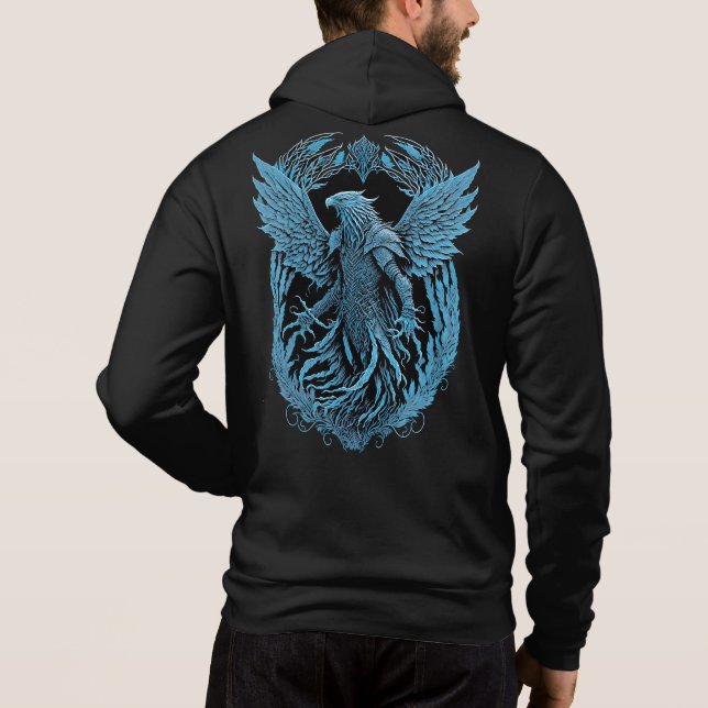 Fantasy Creature | Mediaeval Eagle Hoodie (Back)