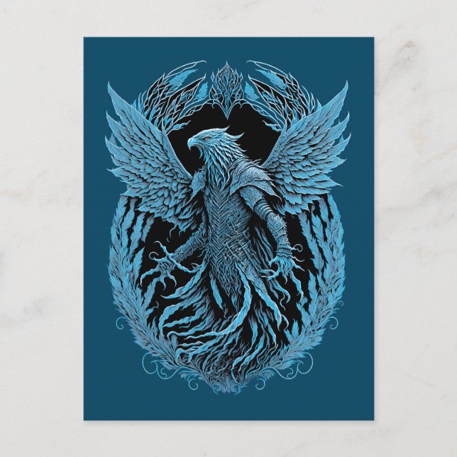 Fantasy Creature | Mediaeval Eagle Postcard (Front)