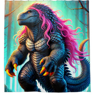 Fantasy Creature Shower Curtain