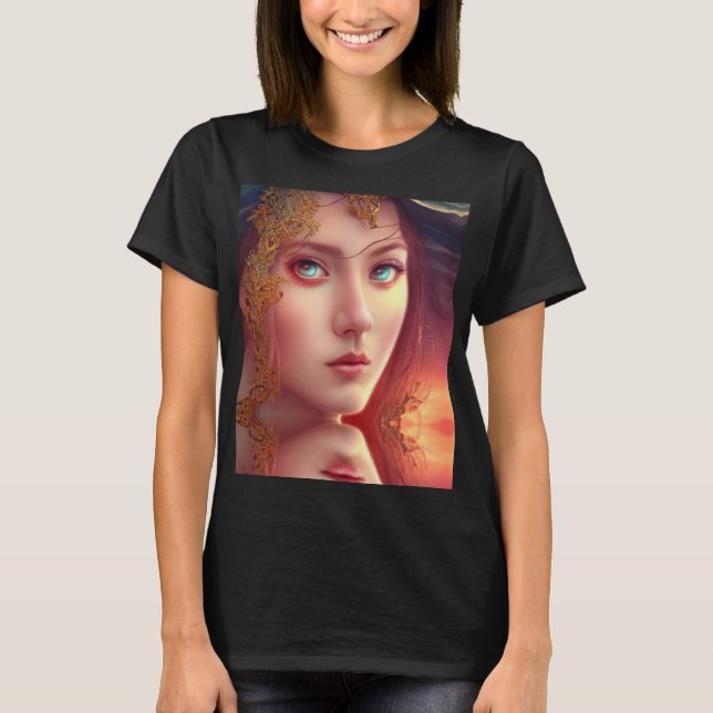 Fantasy creature women princess T-Shirt (Front)