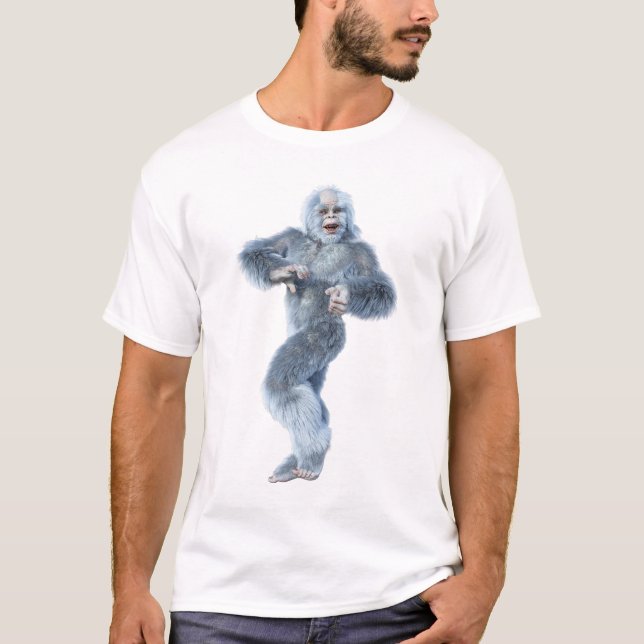 Fantasy Creature Yeti T-Shirt (Front)