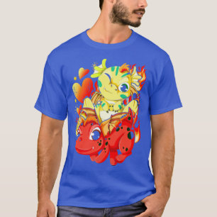 Fantasy Creatures Fire Dragon Mythical Animal Cute T-Shirt