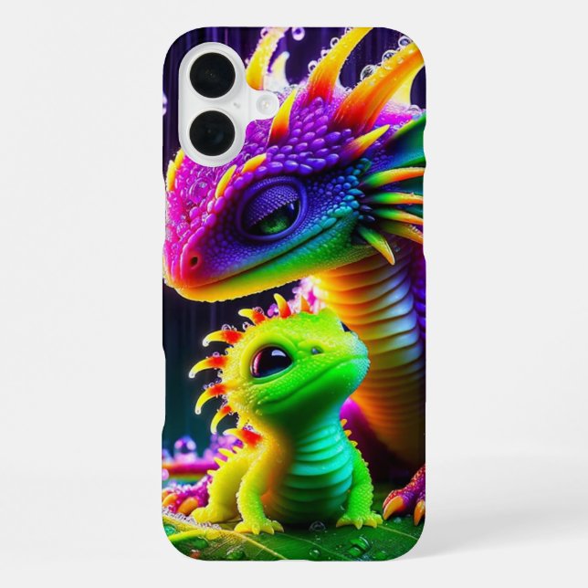 Fantasy Creatures Phone Case (Back)