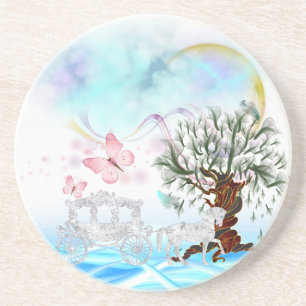 Fantasy Crystal Horse Carriage Coaster