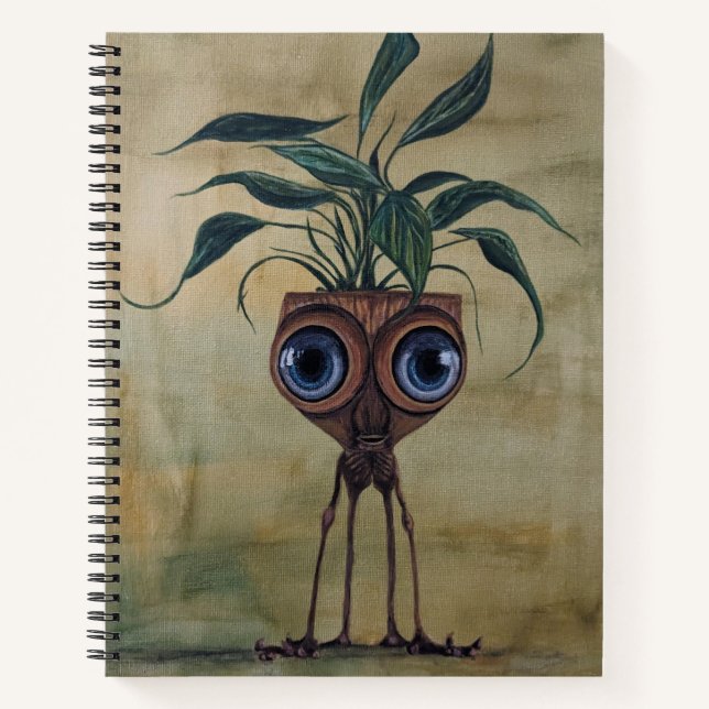 Fantasy Custom 8.5" x 11" Spiral Notebook (Front)