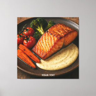 Fantasy Cute Amazing Delicious Food Canvas Print