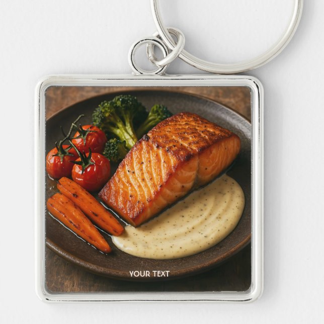 Fantasy Cute Amazing Delicious Food Key Ring (Front)