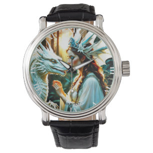 Fantasy Cute Baby Dragon Girl Watch