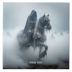 Fantasy Cute Battle Man Horse Tile