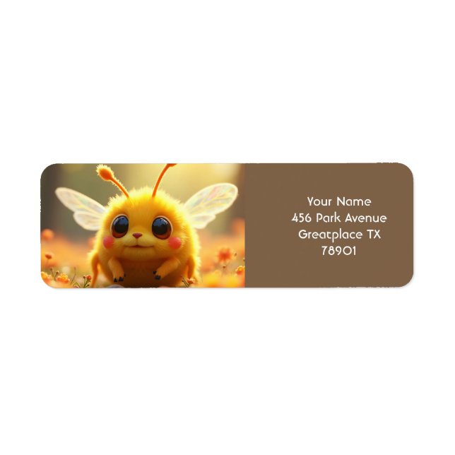 Fantasy Cute Bee Bug Sun (Front)