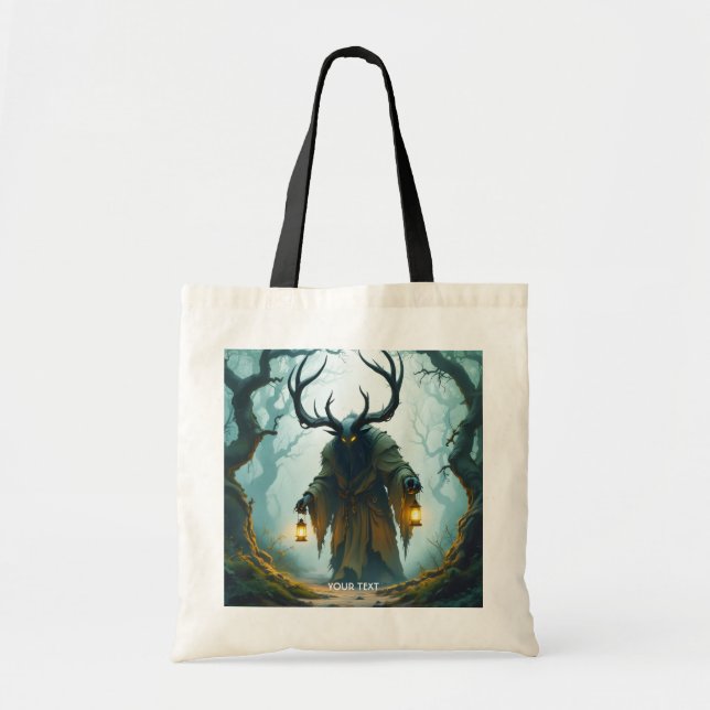Fantasy Cute  Colossal Shadowy Behemoth Tote Bag (Front)