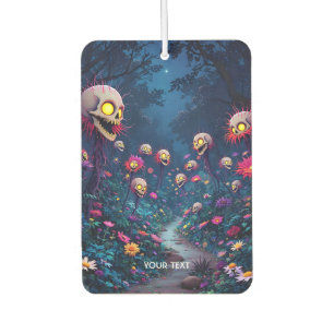 Fantasy Cute Creepy Flowers Garden Car Air Freshener