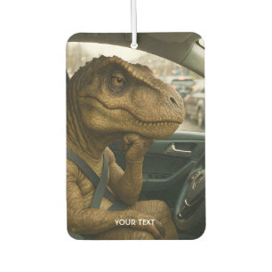 Fantasy Cute Dinosaur Driving Car Air Freshener