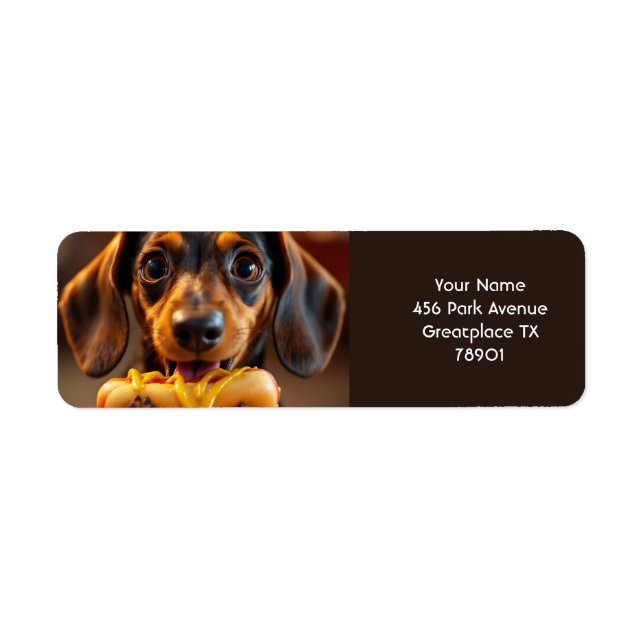 Fantasy Cute Dog Hot Dog (Front)