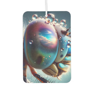 Fantasy Cute Dragonfly Macro Photo Car Air Freshener