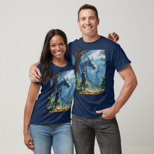 Fantasy Cute Eggs Dragon Knight T-Shirt
