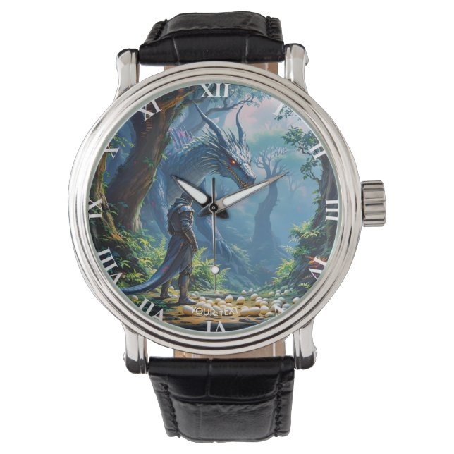 Fantasy Cute Eggs Dragon Knight Watch (Front)