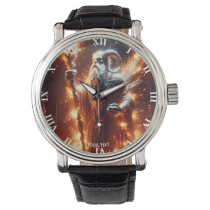 Fantasy Cute Fair Old Wizard Watch