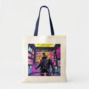 Fantasy Cute Glitch In Gallery Tote Bag