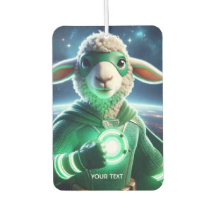 Fantasy Cute Green Super Lamb Car Air Freshener