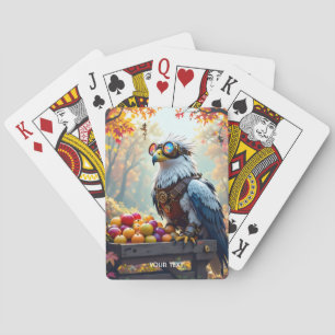 Fantasy Cute Griffin Farmstand Tree Playing Cards
