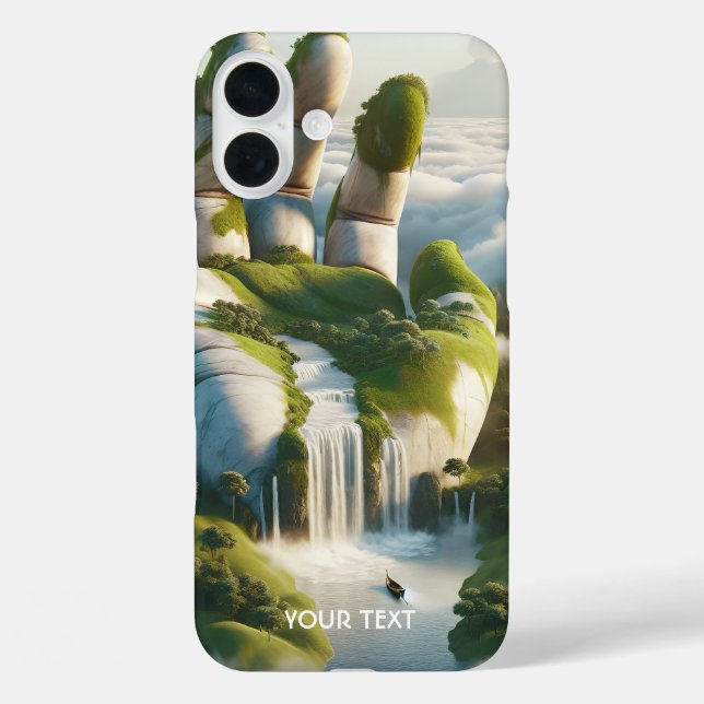 Fantasy Cute Hand Forest Clouds Case-Mate iPhone Case (Back)