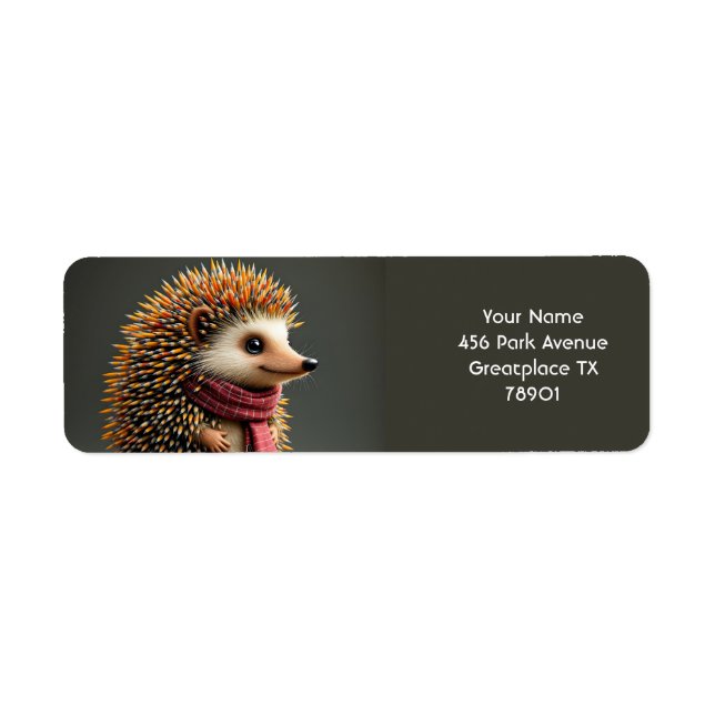 Fantasy Cute Hedgehog Sharp Needles (Front)
