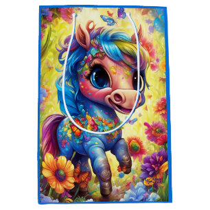 Fantasy Cute Horse Animal Medium Gift Bag