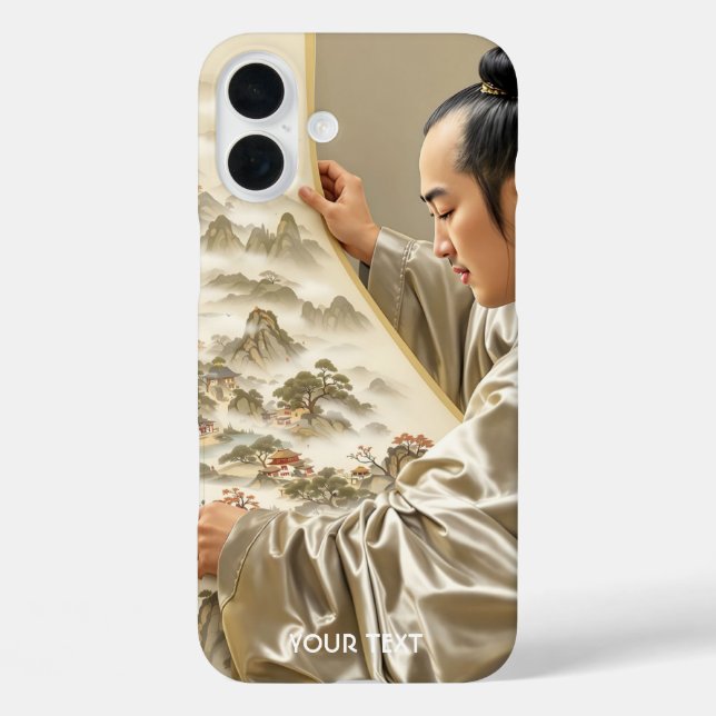 Fantasy Cute Japanese Painter Landscape Case-Mate iPhone Case (Back)