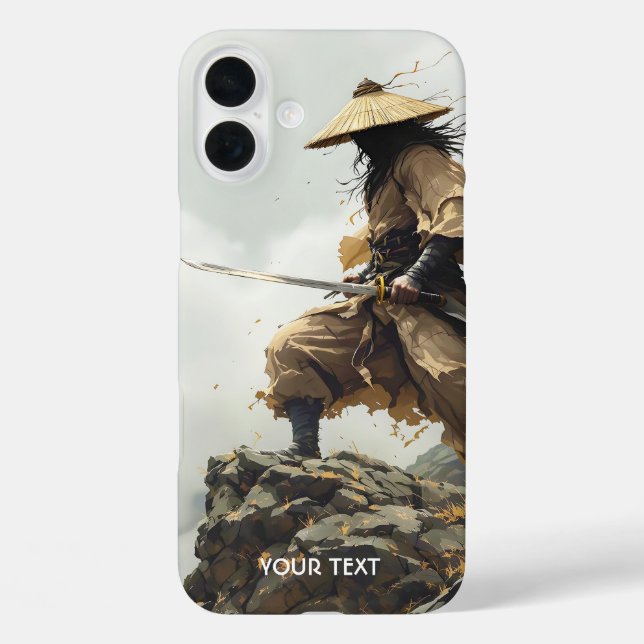 Fantasy Cute Katana Samurai Clouds Case-Mate iPhone Case (Back)