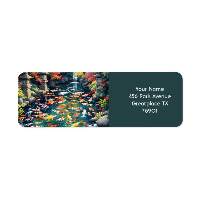 Fantasy Cute Koi Fish Pond (Front)