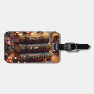 Fantasy Cute Love Faith Hope Luggage Tag