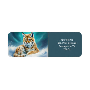 Fantasy Cute Lynx Cub Winter