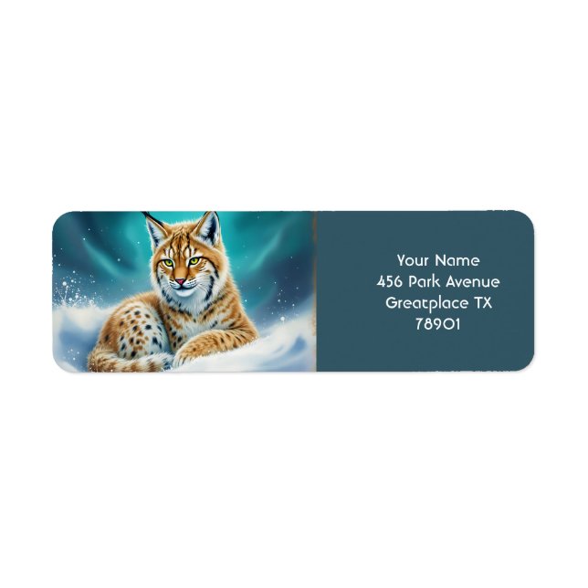 Fantasy Cute Lynx Cub Winter (Front)