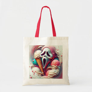 Fantasy Cute Mask Ice Scream Tote Bag