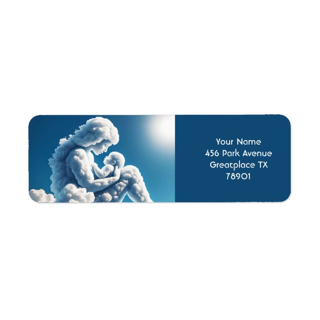Fantasy Cute Mother Baby Clouds (Front)