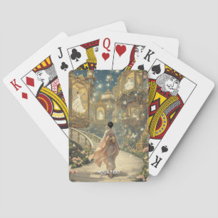 Fantasy Cute Music Box Garden Playing Cards