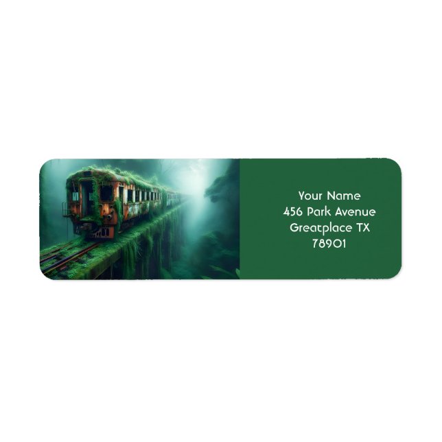 Fantasy Cute Old Past Train (Front)