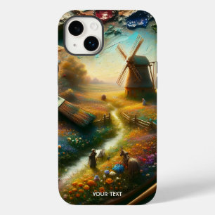 Fantasy Cute Painter Palette Brush Case-Mate iPhone 14 Plus Case