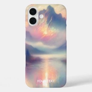 Fantasy Cute Pastel Pearl Watercolor iPhone 16 Plus Case