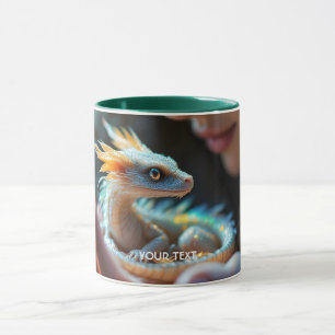 Fantasy Cute Small Baby Dragon Mug