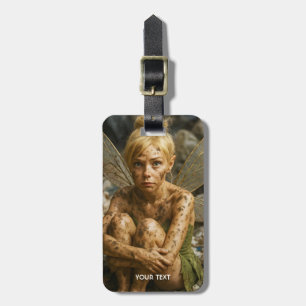 Fantasy Cute Small Dirty Creature Luggage Tag