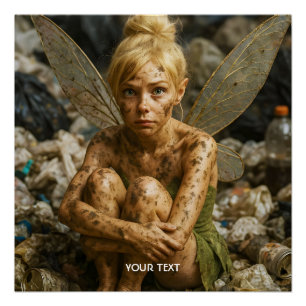 Fantasy Cute Small Dirty Creature Poster