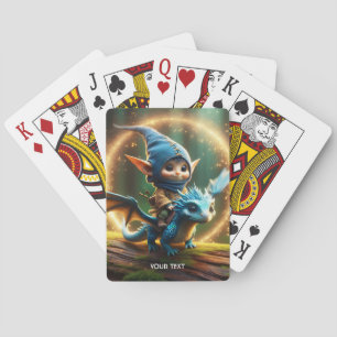 Fantasy Cute Small Flying Creature Playing Cards