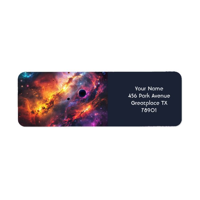 Fantasy Cute Space Scenes Collage (Front)