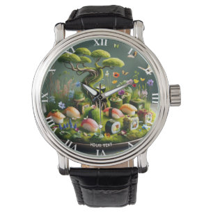 Fantasy Cute Sushi Japanese Landscape Watch